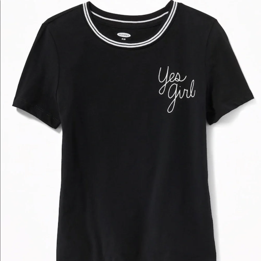 Old Navy Relaxed Graphic Ringer Tee